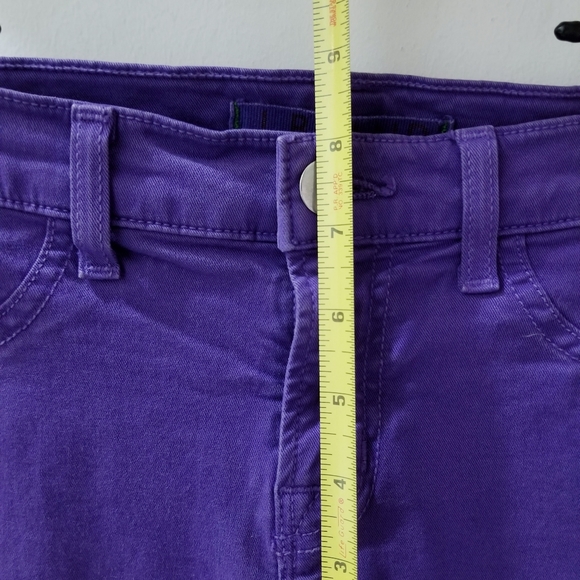 J Brand Super Skinny Bright Purple Stretch Denim Jeans Sz 26 - Picture 11 of 12